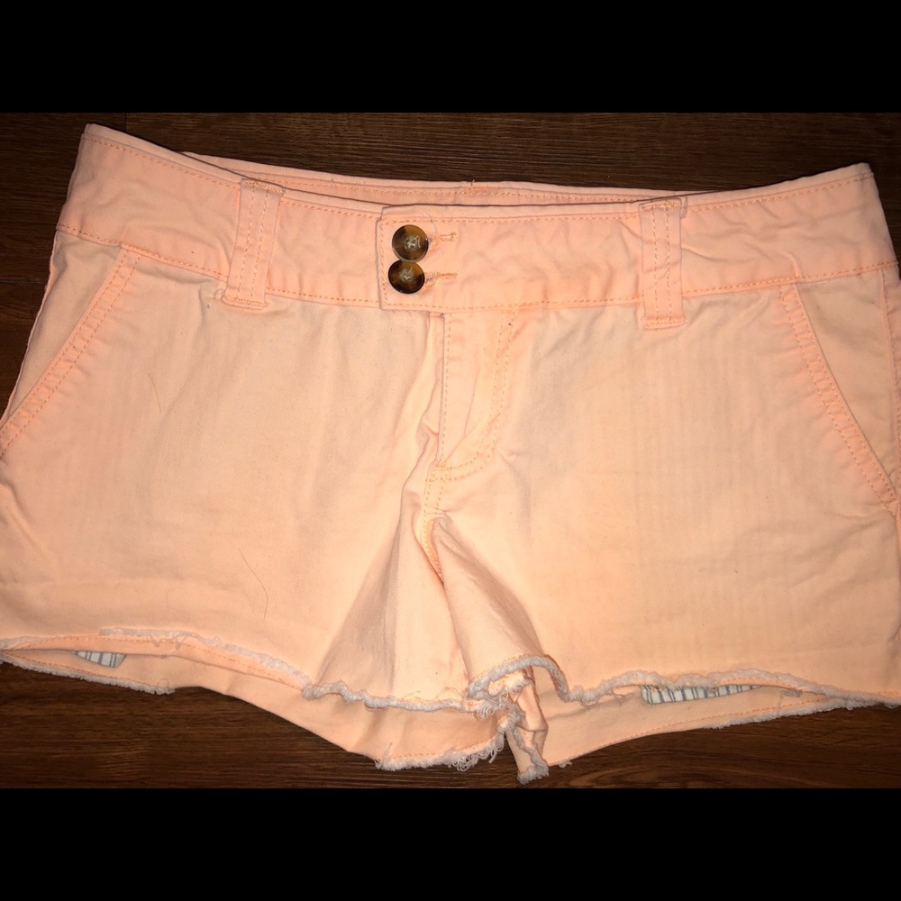BKE Trey coral stretch shorts